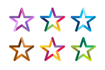 Star vector logo icon leader boss