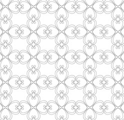 heart background and musical notes for use as wallpapers and pattern
