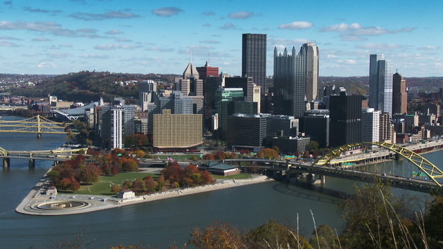 HD Pittsburgh Autumn Skyline 3766