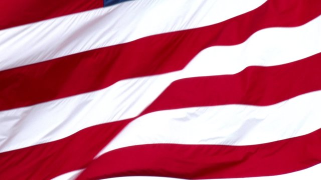 4K American Flag Slow Motion 3786