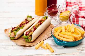 Hot dogs