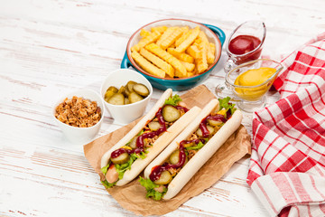 Hot dogs
