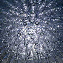 Pile of empty bottles