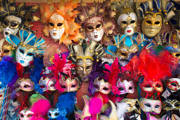 Colorful Venetian mask