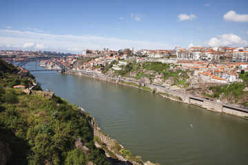 Fototapeta na wymiar Porto and Gaia in Portugal