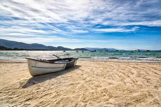Beautiful beach south of Brazil, Florian&oacute;polis