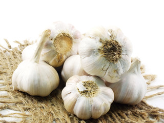 group of garlice herb and spice for cooking