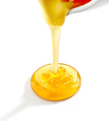 pouring honey
