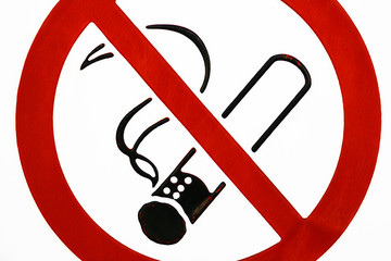 Nicht Rauchen Schild