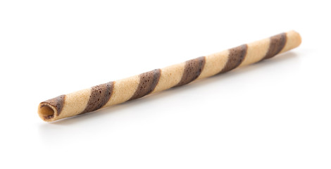 wafer stick on white background