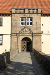 Fototapeta na wymiar Schloss Strünkede in Herne, NRW, Deutschland