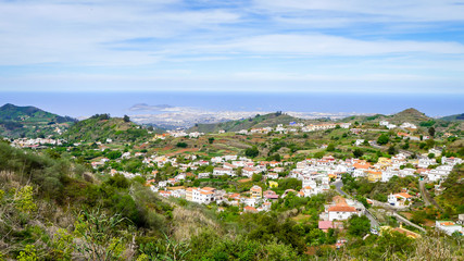 Fototapeta na wymiar Gran Canaria, view to Las Palmas