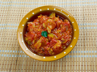 Meat or  Dhansak