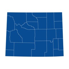 Map of Wyoming