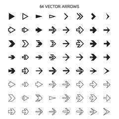 Isolated arrows set, undo and previous buttons