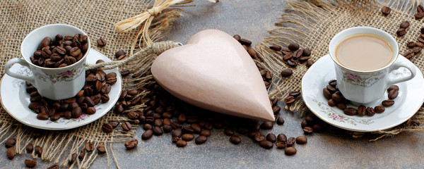 Kaffee mit Herz