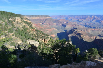 The Grand Canyon National Park late summer in Arizona