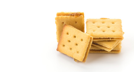  cheese biscuit with pineapple jam