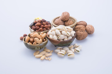 nuts. cashew nuts on the background