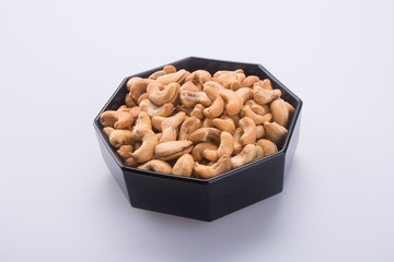 nuts. cashew nuts on the background