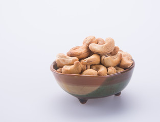 nuts. cashew nuts on the background