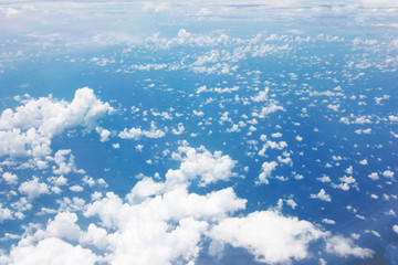  Blue skies and the clouds roll by