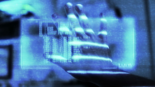 Analyzing a Human Hand 4134