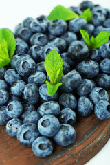 Blueberries close-up
