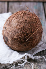 Whole coconut