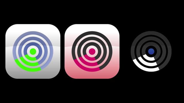 4K Radar App Icons 4167