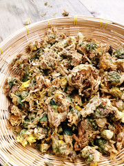 chrysanthemum flowers used for making herbal tea