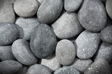 Sea pebbles background