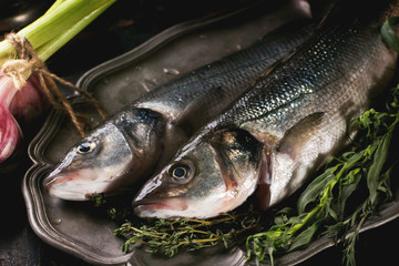 Fish with vegetables
