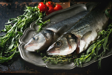 Fish with vegetables