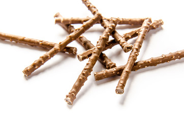 Mikado mit Schokoladen Sticks