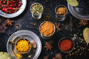 Obraz na płótnie Canvas Mix of spices