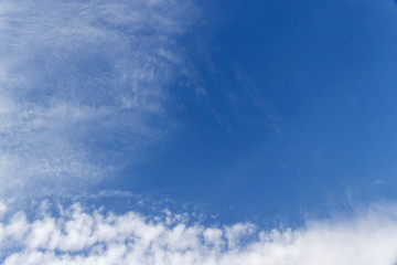 Cloudy sky background