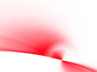 Abstract fractal pattern on white background