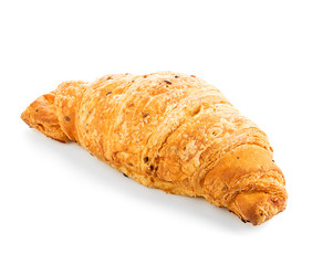 Croissant isolated on white