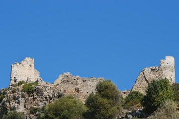 Fototapeta na wymiar View on old castle