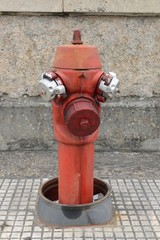 Fototapeta na wymiar outdoor fire hydrant