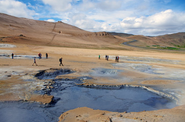 Paysage volcanique d'Islande
