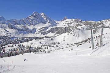 Winter in alps