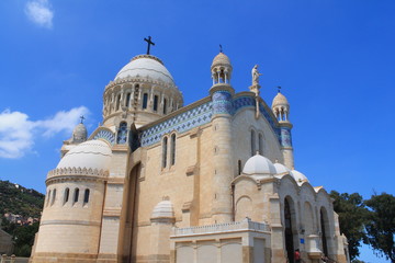 Eglise Notre Dame d'Afrique à Alger, Algérie