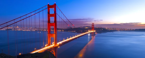 Fotobehang Golden Gate Bridge, San Francisco, Californië, VS © somchaij