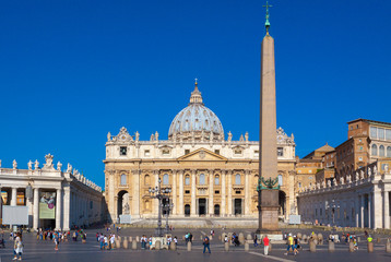 Fototapeta na wymiar Italy Rome Vatican city to Roman forum