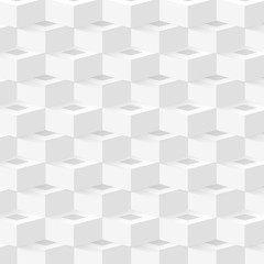 Obraz premium Wektorowy Abstrakcjonistyczny geometryczny kształt od sześcianów.