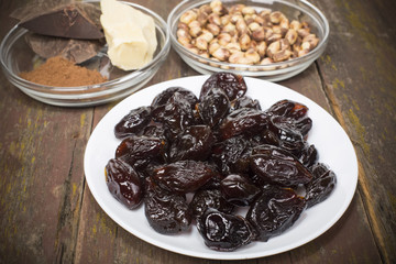 set of products for candy