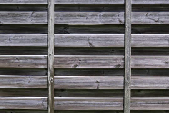 Palissade en bois