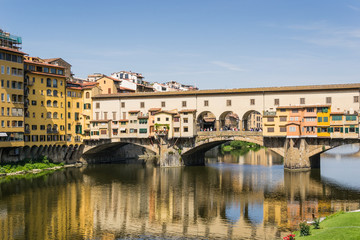 Fototapeta na wymiar Ponte Vecchio in Florence - Italy